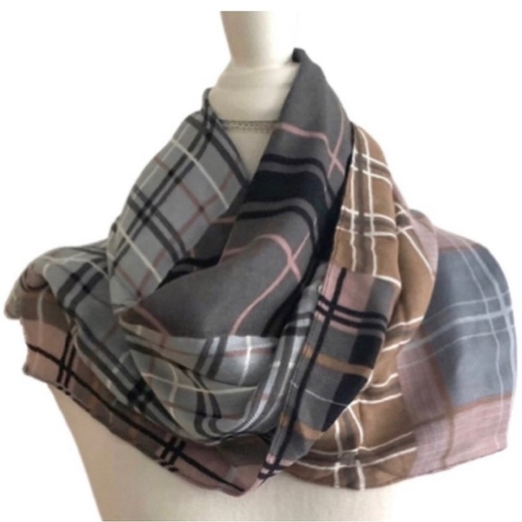 Inc International Concepts beautiful and large multi colored scarf. NWT - Picture 5 of 8